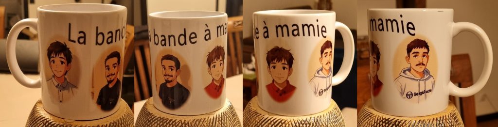 sublimation mug - fablab- maker - Michel Robinet