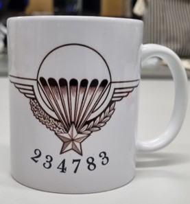 sublimation mug, brevet parachutiste - Maker enjoy every moment