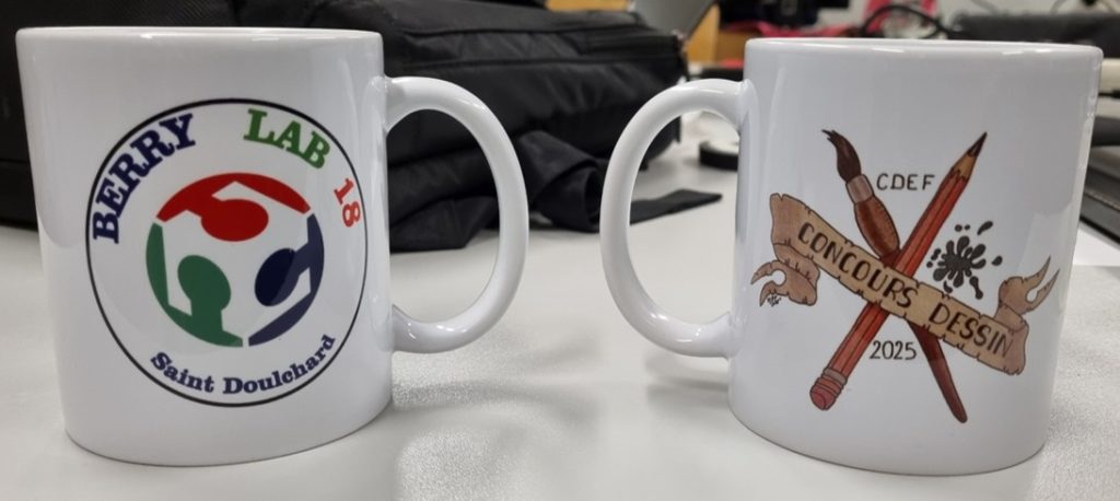 sublimation de mug - maker - Michel Robinet